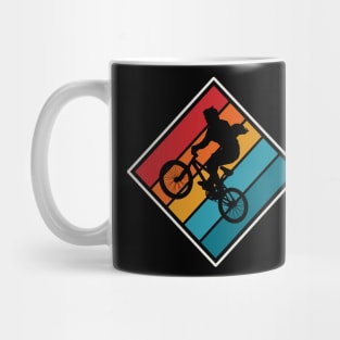 BMX Rider Retro Mug